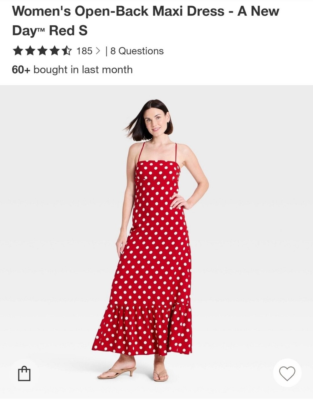 Brand New Polka Dot Dress Red Target Brand
